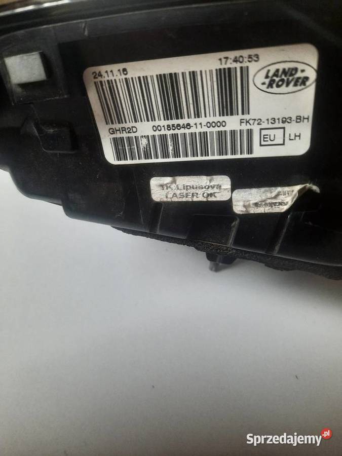 Lewe światło tylnej klapy LAND ROVER DISCOVERY lampy tylne Wschowa