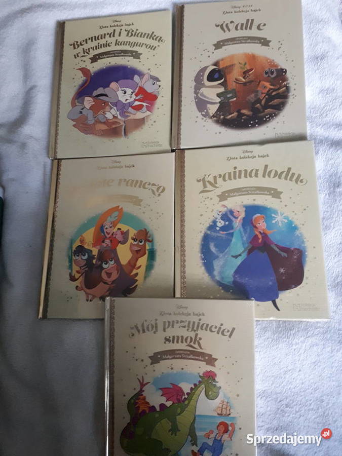 Złota kolekcja bajek Disney zestaw.