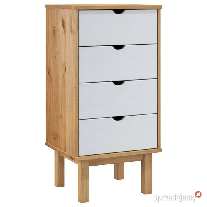 Szafka z szufladami OTTA brązowobiała 45x39x90 Warszawa