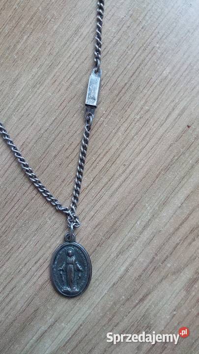 Medalik srebrny z matką boską Pozostałe