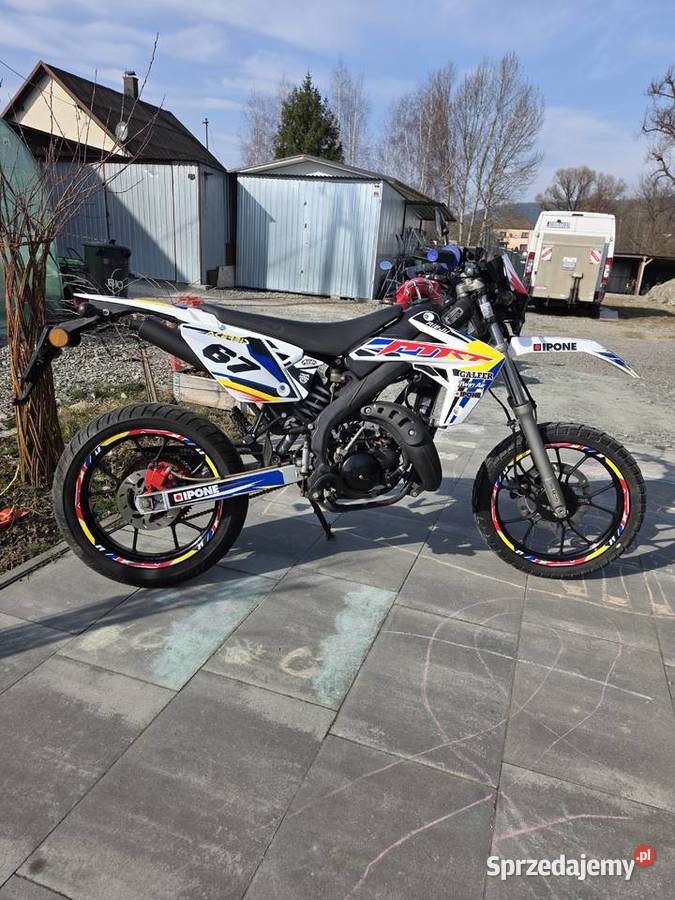 Rieju Mrt 50 supermoto 2015 Transport AM śląskie Rybarzowice