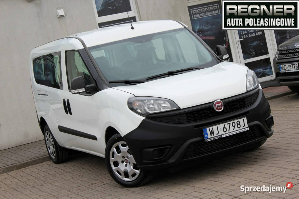 Fiat Doblo SalonPL MAXI FV23 1WŁ 2xdrzwi mazowieckie Sokołów