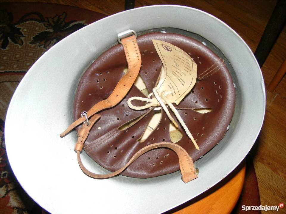 Hełm strażacki nie używany z kartką Krosno