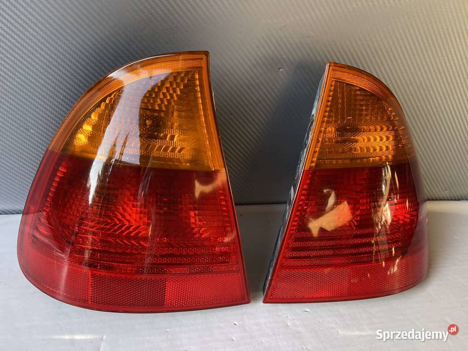 BMW E46 KOMPLET LAMP TYŁ TYLNYCH Ostroróg