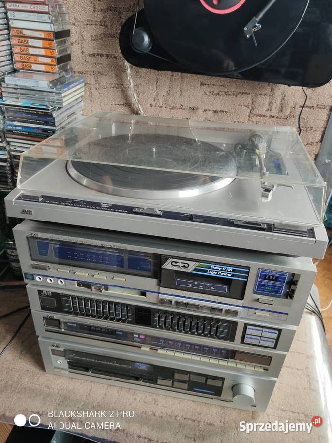 duża wieża audio JVC made in Japan zachodniopomorskie Mosty