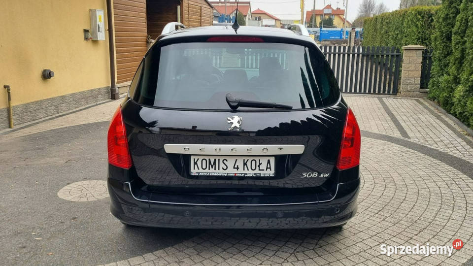 Peugeot 308 SW Xenon 16 Turbo Navi Panorama czujnik zmierzchu mazowieckie Płońsk