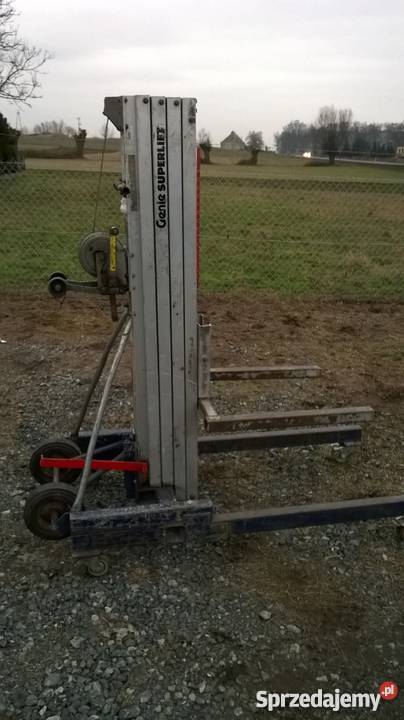 Podnośnik instalatorski BUDOWLANY GENIE SL16 5M