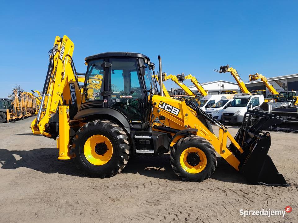 JCB 3CX KOPARKOŁADOWARKA JOYSTICK CAT CASE Koparko ładowarki Krotoszyn