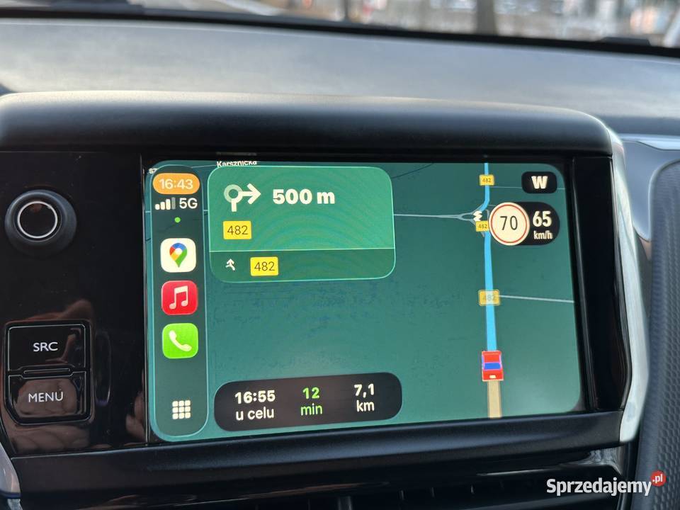Peugeot 2008 I LIFT Active 12MPI 82 65100 centralny zamek łódzkie Zduńska Wola