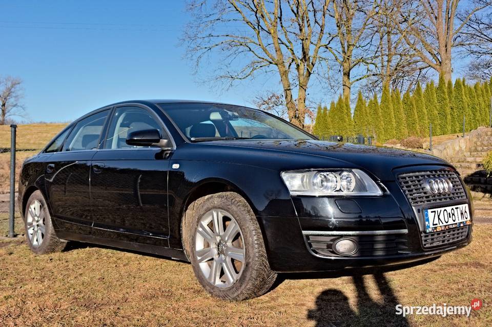 Audi A6 C6 Automat BiXenon BOSE Ambient Bogata czujnik zmierzchu