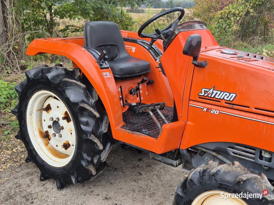 Traktorek KUBOTA X20D 20 44 Wspomaganie Małuszyn