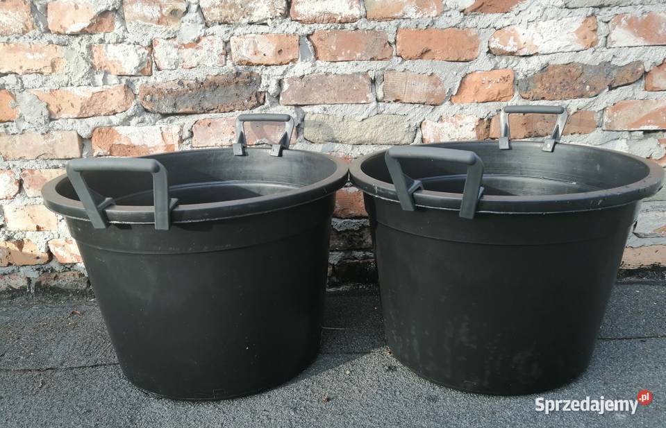 Doniczki 50 L litrów z uchwytami 50L GRUBE