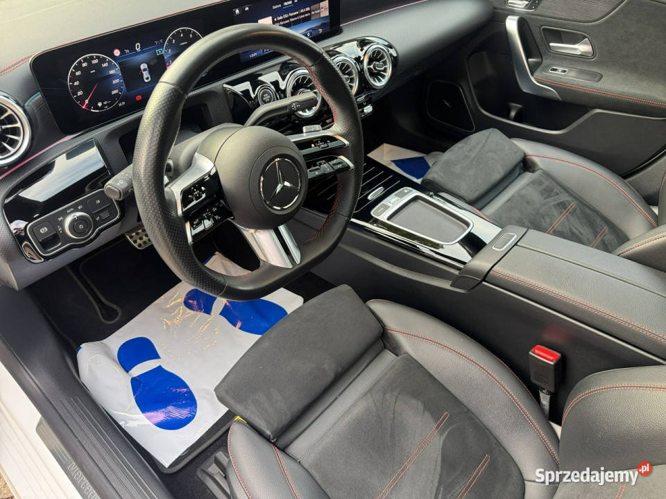 Mercedes CLA 200 mHEV AMG Line 7GDCT Z Polskiego elektryczne lusterka mazowieckie Warszawa sprzedam