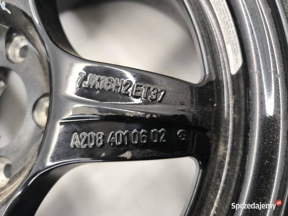 KOŁO ZAPASOWE MERCEDES CLK W208 C208 A2084010602 Koła dojazdowe