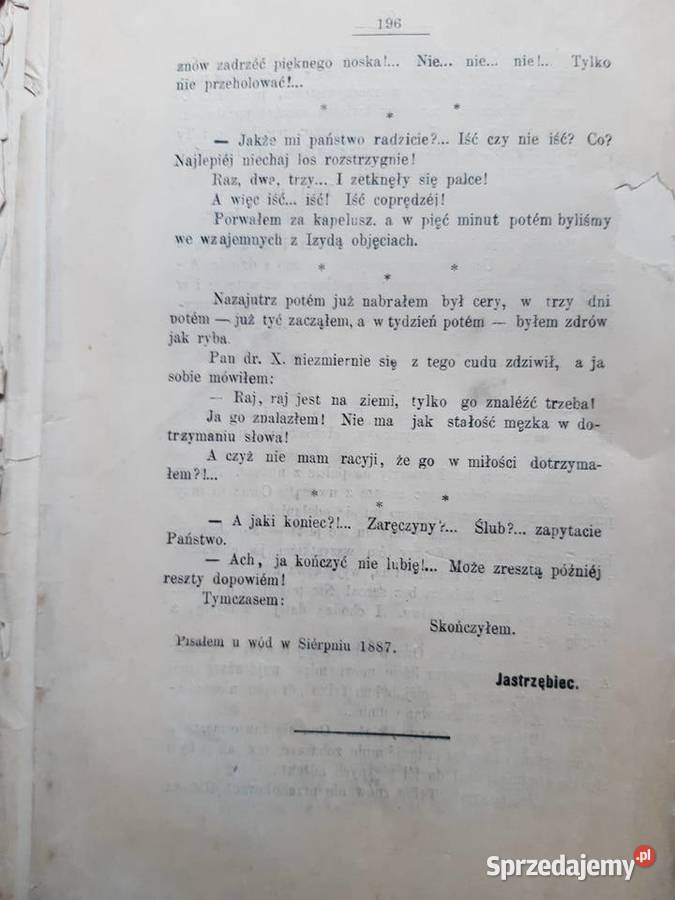 Silva Rerum Zbiór Artykułów z WARTY Poznań 1887