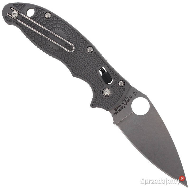 Nóż składany Spyderco Manix 2 Gray FRCP Maxamet Warszawa