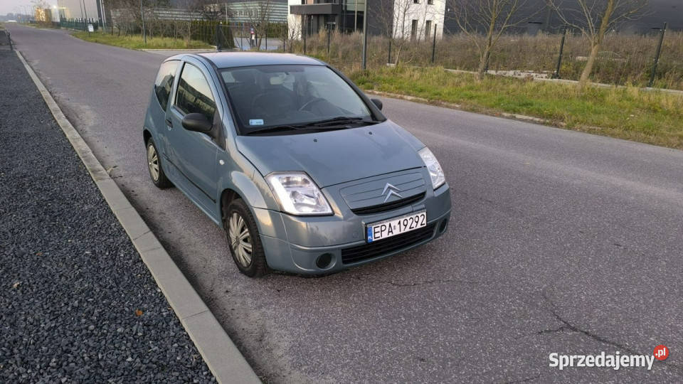 Citroen C2 11 Benzyna 68 2003r 3drzwiowy niski ABS Pabianice