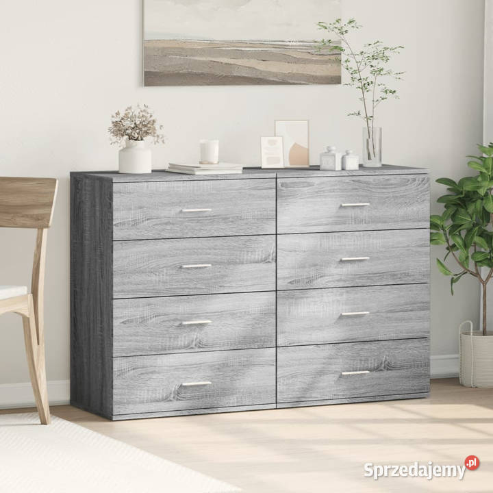 Szafki 2 szary dąb sonoma 60x39x80 WM3276628 Warszawa