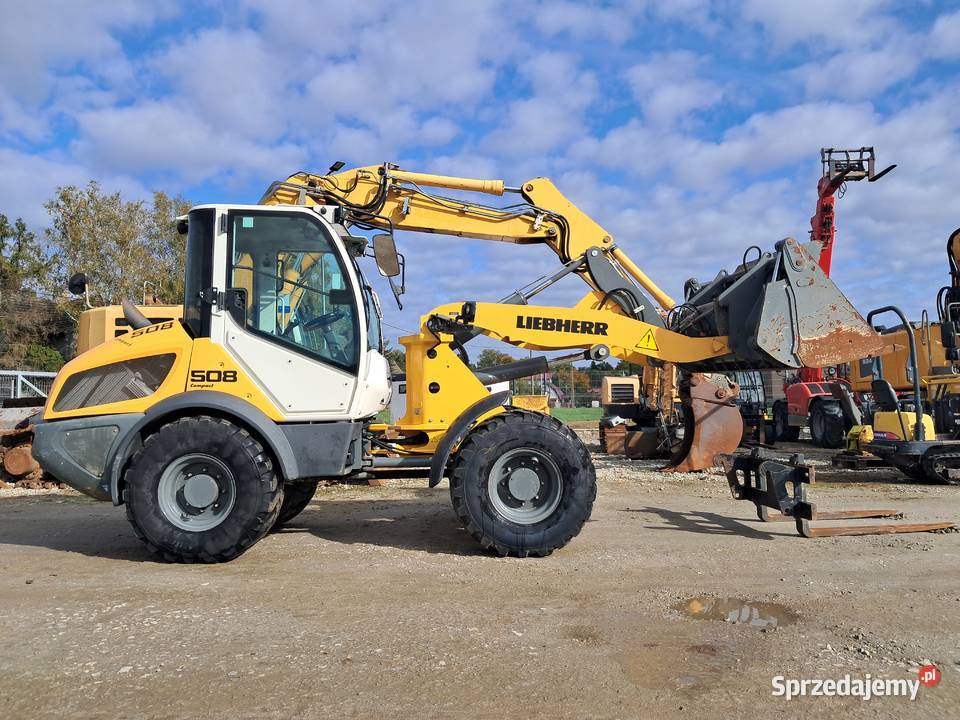 Ładowarka Kołowa LIEBHERR L508 Compact 20r 67t dolnośląskie Sułów