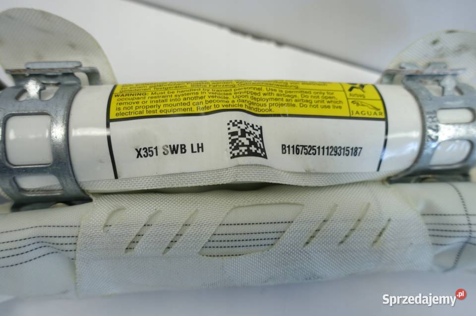 Jaguar XJ X351 PRZEDNIA KURTYNA POWIETRZNA lewa lubelskie Rudka