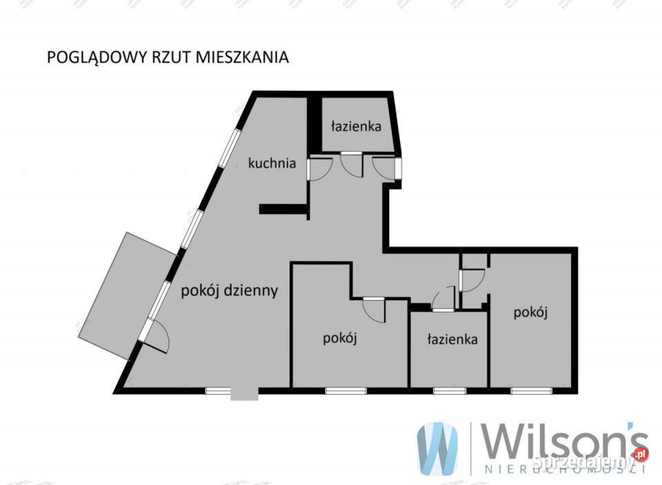 sprzedaży mieszkania Warszawa Majdańska 1036m2 103.6m2