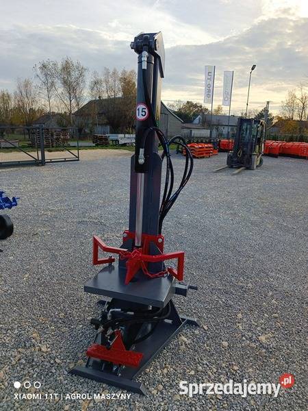 Łuparka do ciągnika hydrauliczna 20 t dostawa Gaj Stolarski