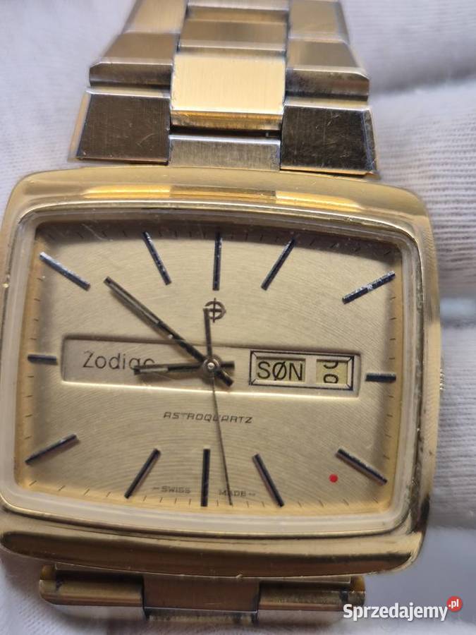 Zegarek vintage Zodiacastroquartz TV Chorzów