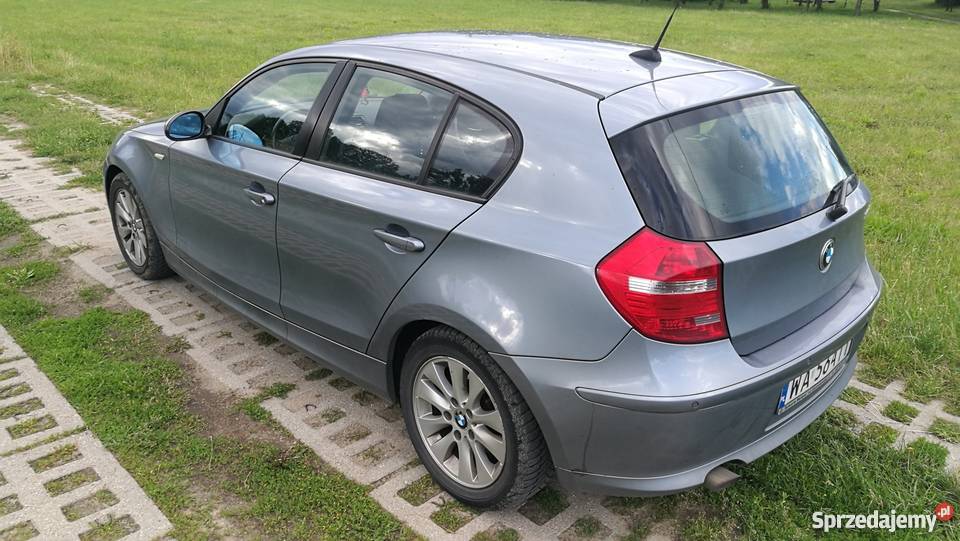 Bmw serii 1 2007r 118d Mały przebieg zadbany Warszawa