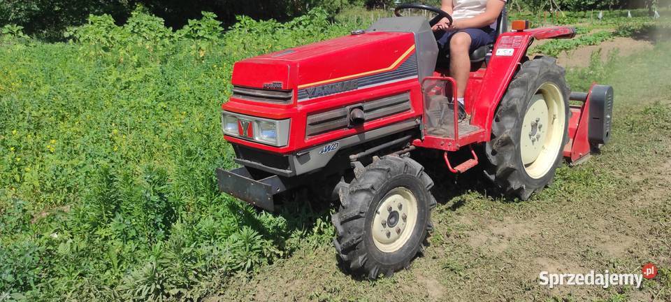 Traktor japonski yanmar 4x4 z osprzętem Kubota Gierlachów