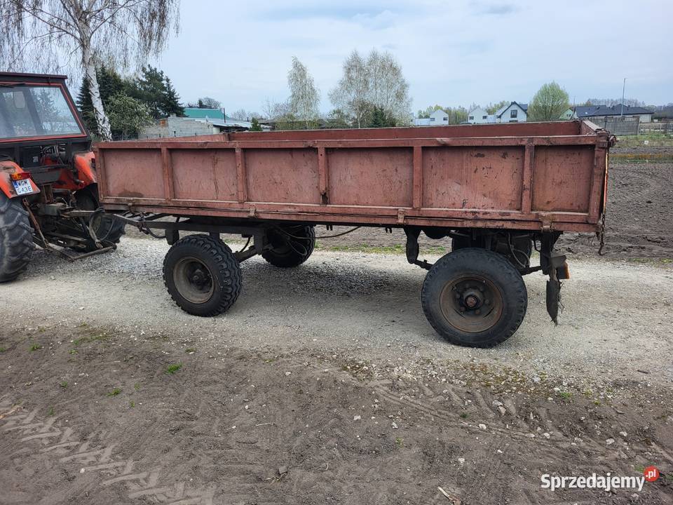 Przyczepa wywrotka zarejestrowana Rolnictwo mazowieckie Miedniewice