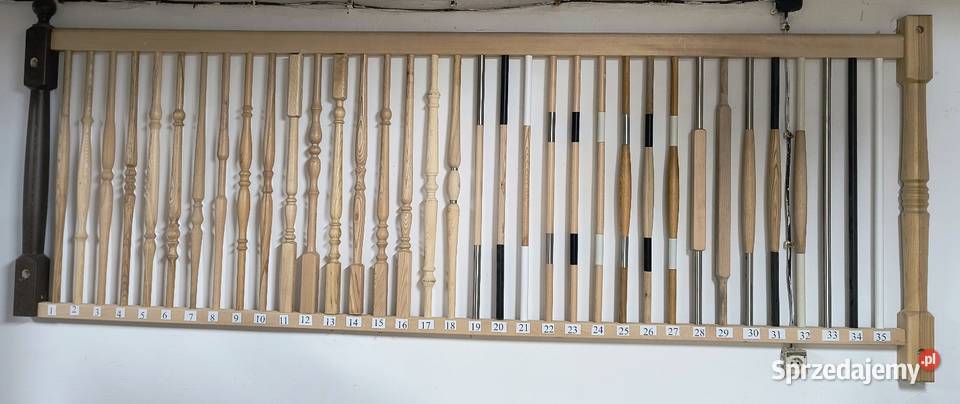 Tralki drewniane Kamienna Góra