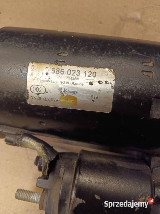 Rozrusznik Ducato boxer jumper 20hdi 23 HDi dostawcze lubuskie Wschowa