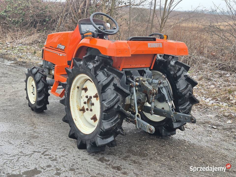 Traktorek traktor KUBOTA X20D 20 44