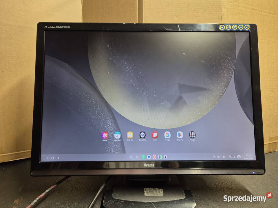 Monitor iiyama pro lite e2607ws 26 w pełni śląskie Ruda Śląska