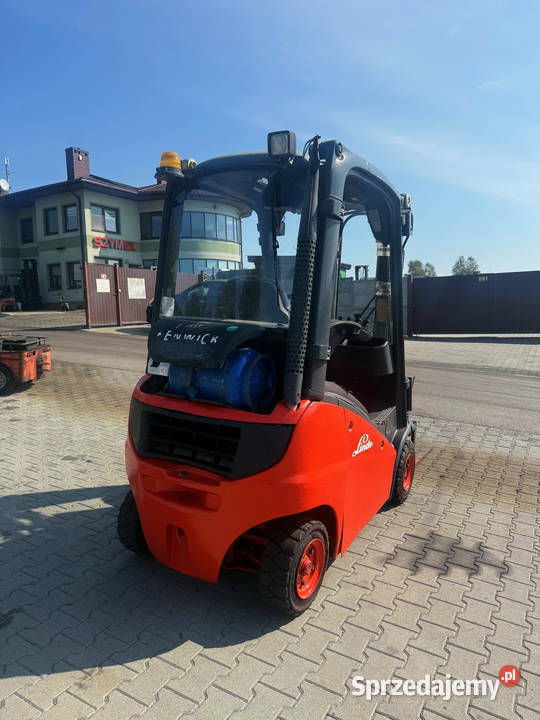 wózek widłowy LINDE H16 LPG Triplex 460m przesuw elektryczny Działoszyn