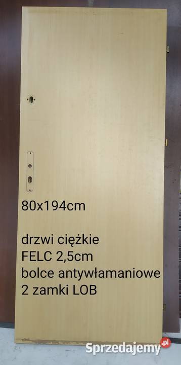 DRZWI 80 90 budowlane gospodarcze metalowe Warszawa