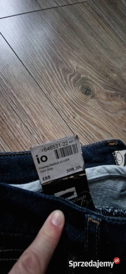 jeansy Firetrap M 38 granatowe granat dzwony małopolskie