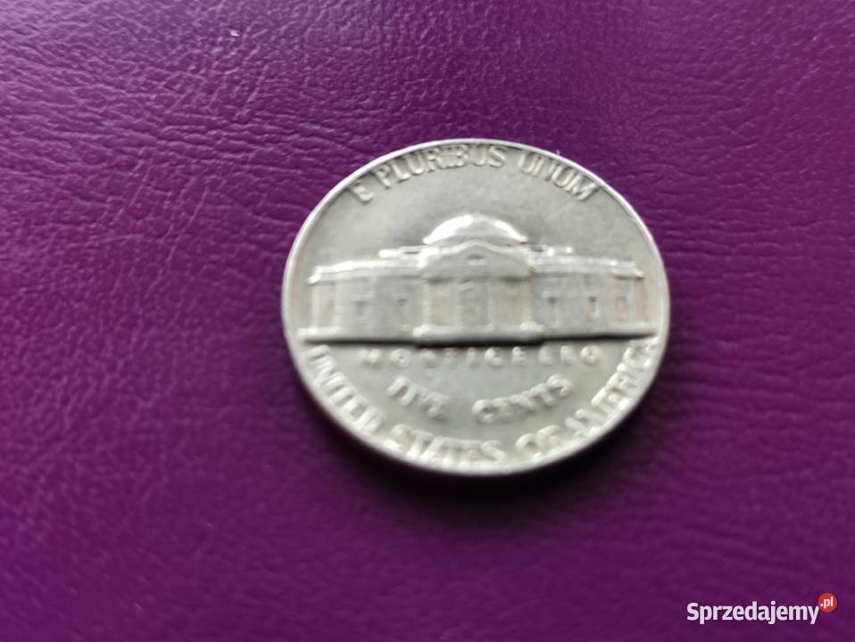 Moneta USA 5 centów 1974 Oryginał Ładna Pruszków