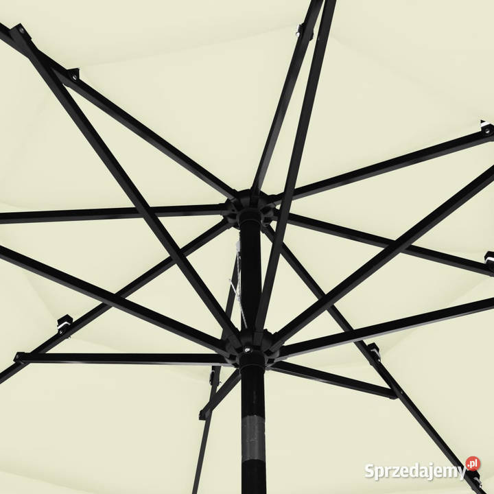 3poziomowy parasol na aluminiowym słupku mazowieckie