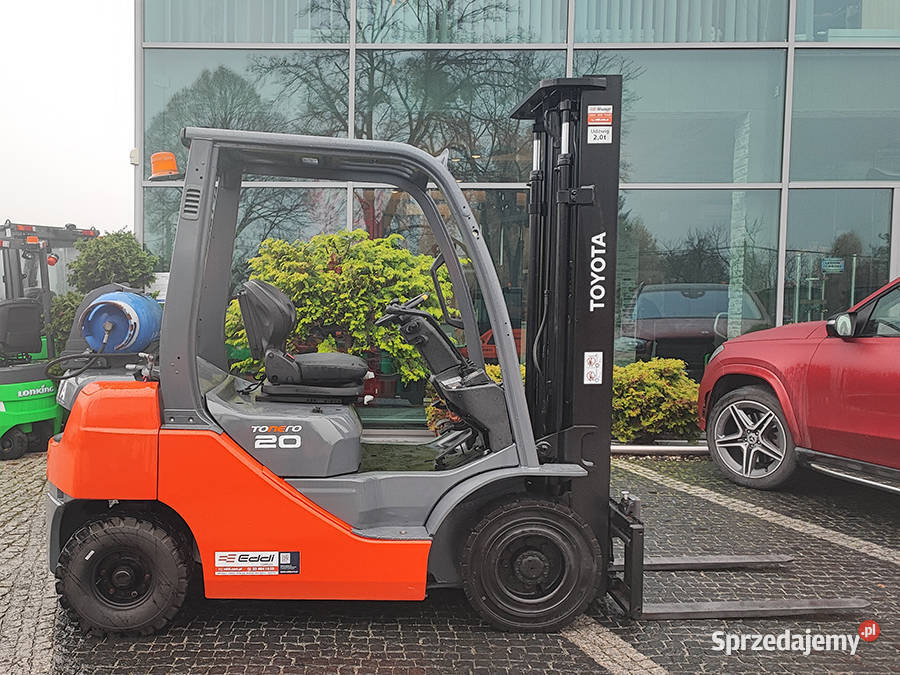 Wózek widłowy Toyota 028FGF20 2 t hilo 37 m LPG Kęty