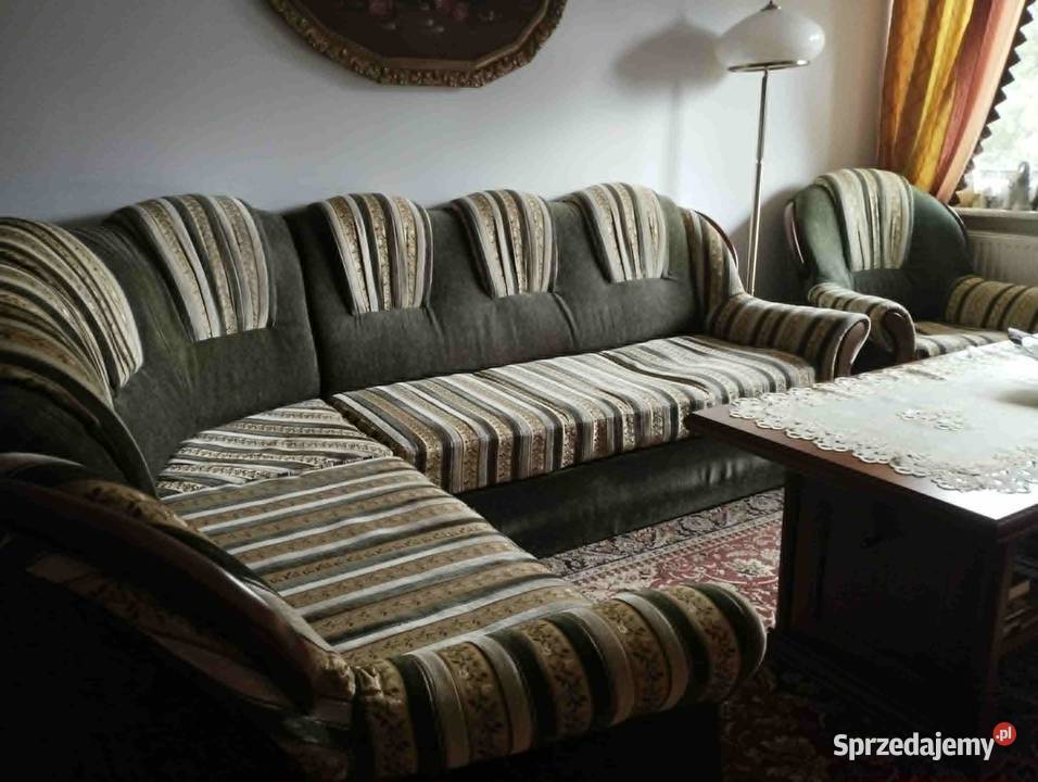 Narożnik fotel z funkcją spania