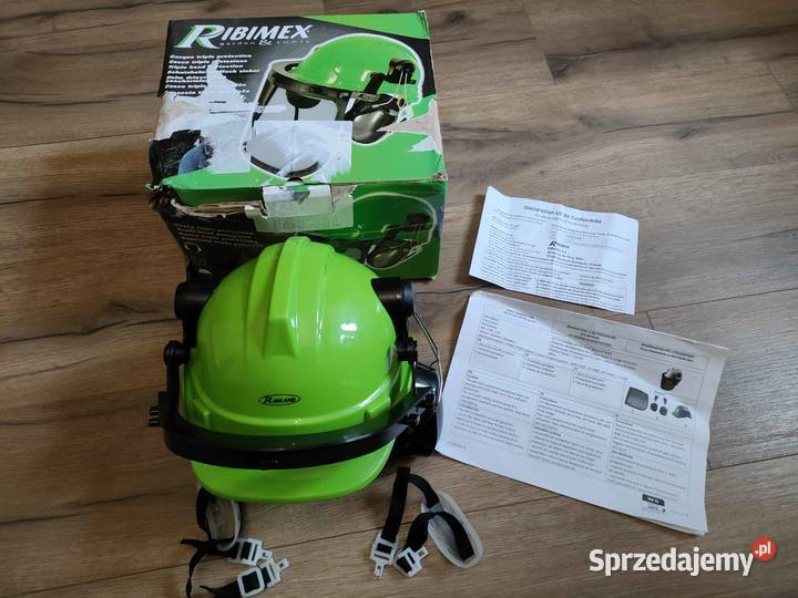 Kask ochronny leśny drwala pilarza 3 w 1 sprzedam
