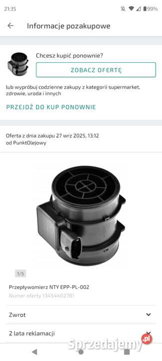 Przepływomierz NTY EPP002 podkarpackie