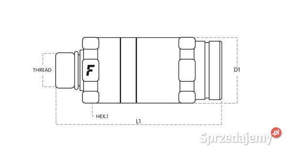 Szybkozłącze FPI0651815FD Do maszyn uprawowych Kamionna
