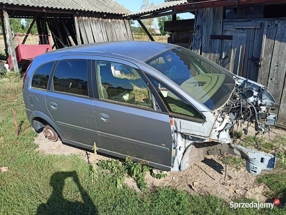 Drzwi prawe opel meriva srebrne z wyposarzeniem Rok produkcji 2004 kujawsko-pomorskie Chełmno