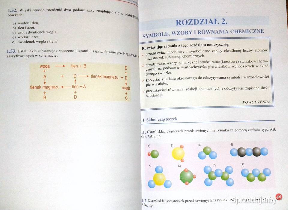 Chemia gimnazjalistów Zadania łatwych do Rok wydania 2004 Chełm