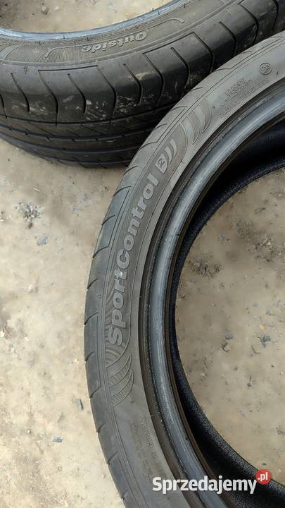 Opony 27535r20 Fulda Sport Control 2 stan 2023r Lubenia