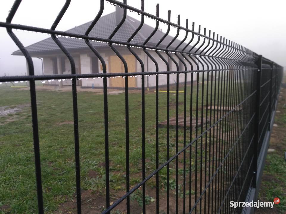 Panele ogrodzeniowe fi 40 x 123 x 3 V Brązowy Ogrodzenia i bramy Sokołów Małopolski