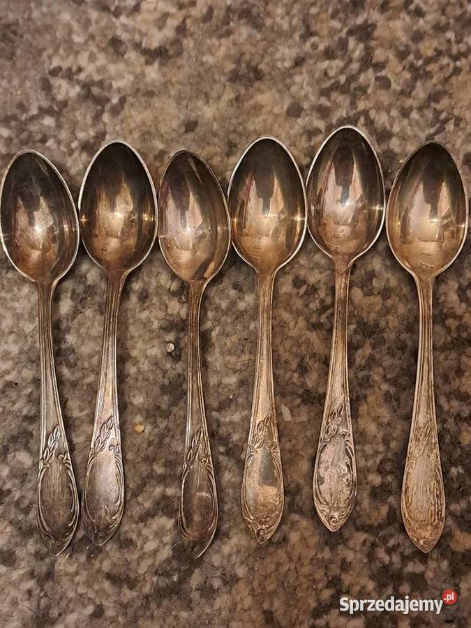 73 łyżeczki posrebrzane Wrocław sprzedam