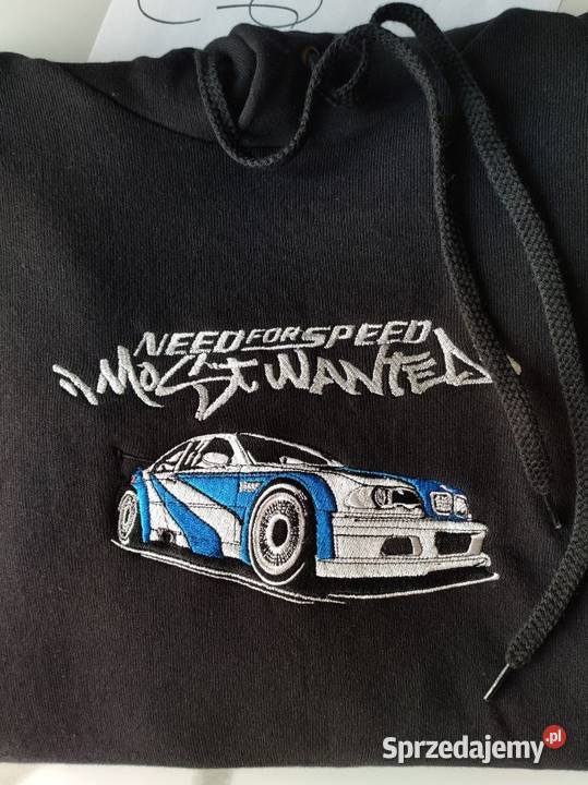 Bluza z motywem Need for Speed Most Wanted Odzież codzienna Poznań